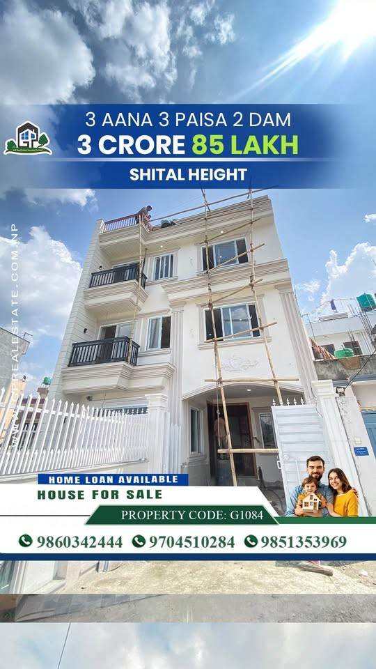 #G1084 π‘ Full-Furnished House for Sale at Shital Height, Lalitpur