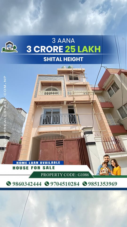 #G1086 π‘ House for SaleShital Height, Lalitpur