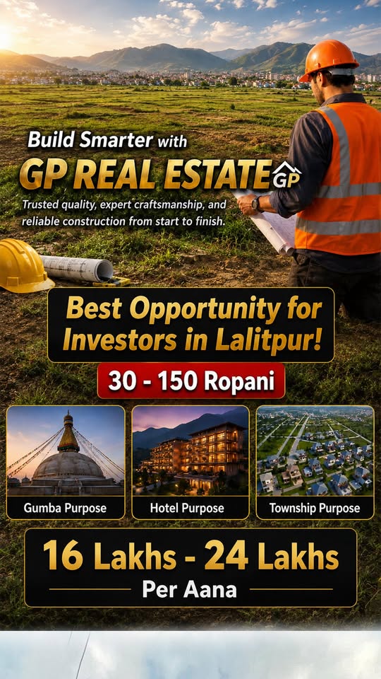 #G1094 π₯ Best Opportunity for Investors in Lalitpur!