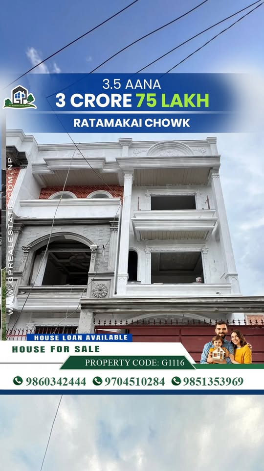  #G1116 🏡 Full-Furnished House at Ratamakai Chowk, Imadol