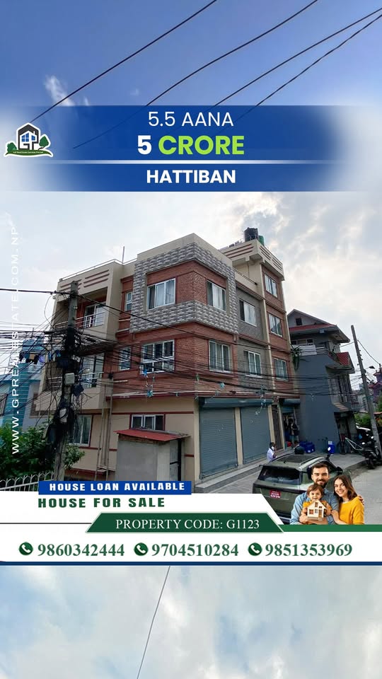  #G1123 🏡 Premium House Hattiban, Lalitpur