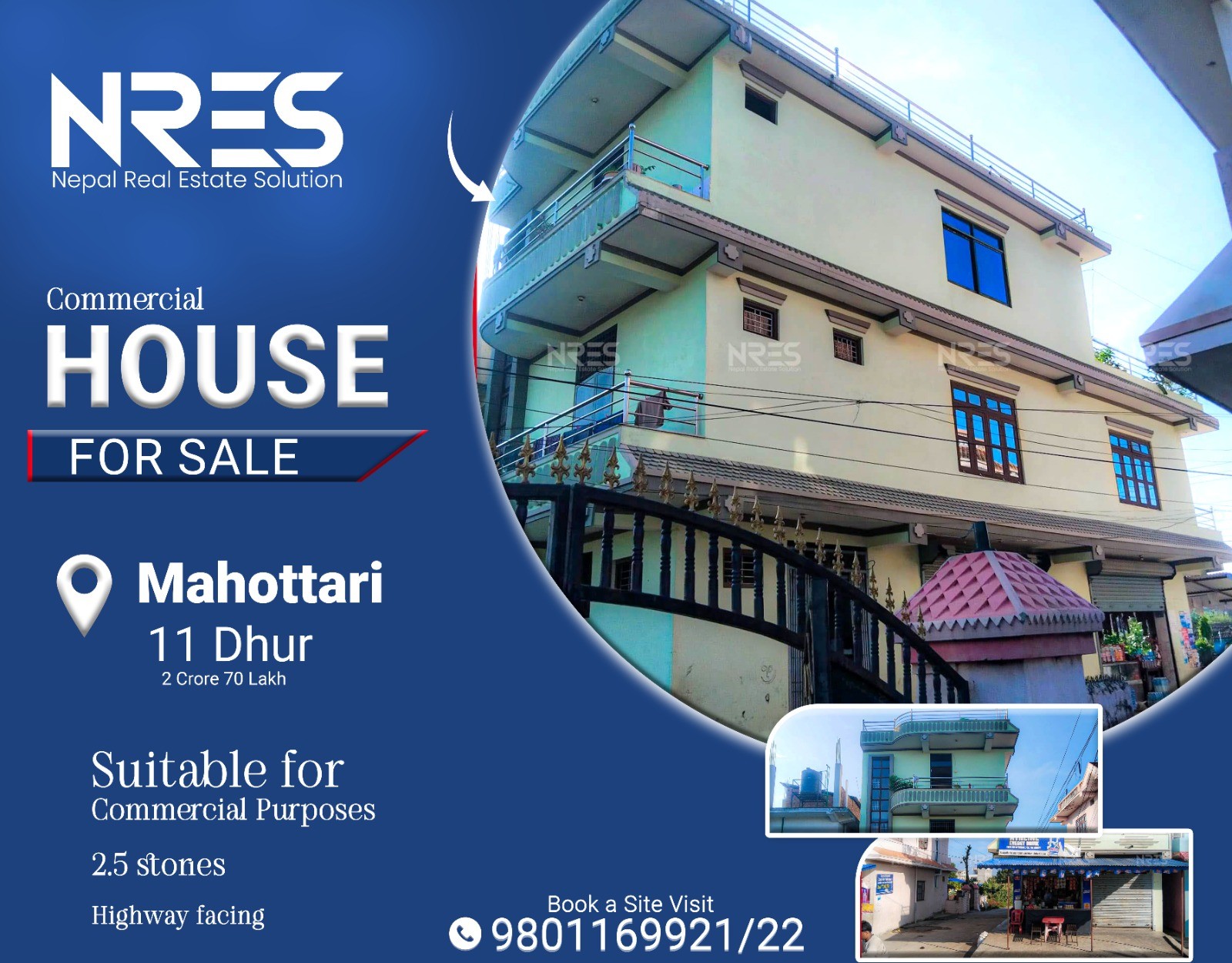 11 Dhur House for sale in Mahottari