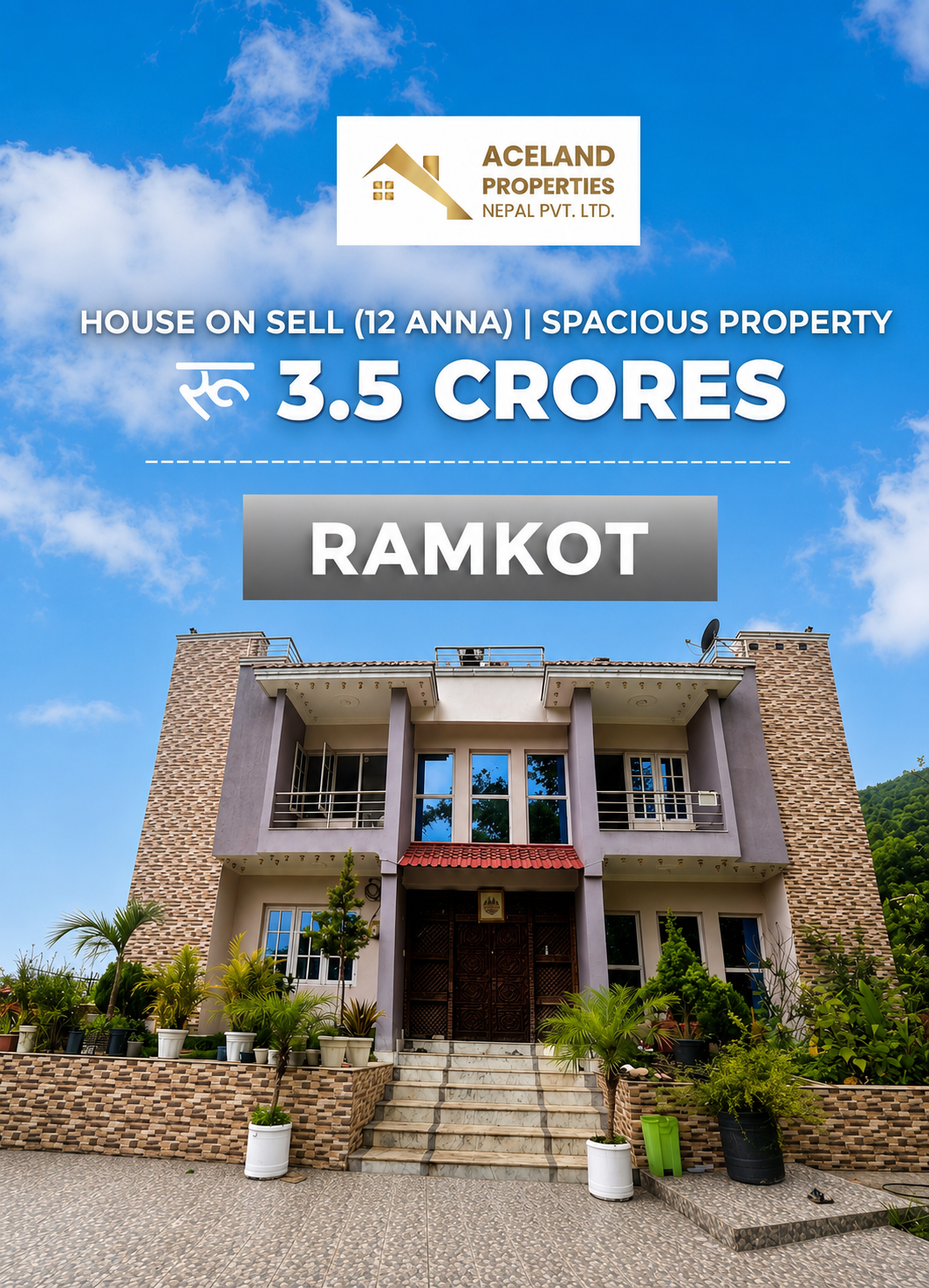 ๐ก House For Sale โ Ramkot, Near Seto Ghar Chowk
