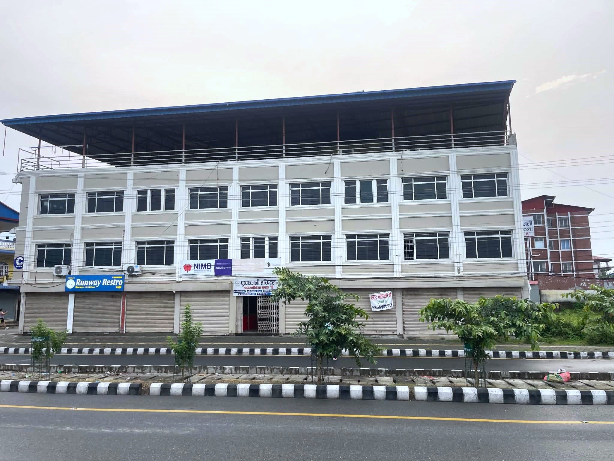 Commercial Space for Rent in Bharatpur, Chitwan | Ground Floor Space Near Chitwan Airport