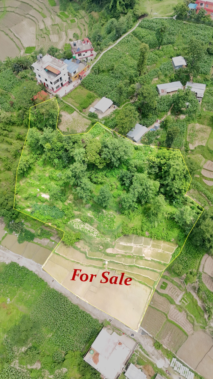 4 ropani 13 aana land for sale in Duwakot, Bhaktapur