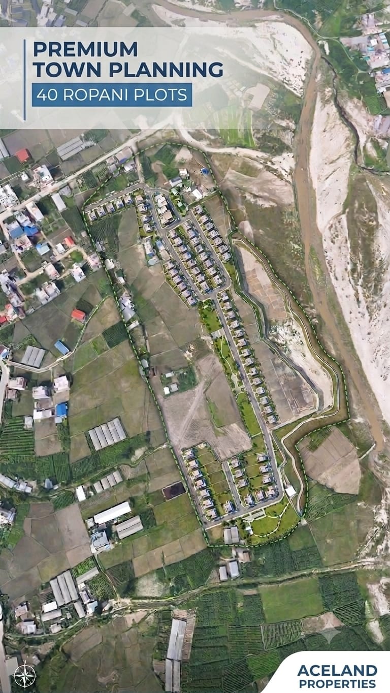 🏡 Premium Town Planning Plots For Sale – Bhaktapur, Changunarayan